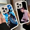 Phone Case for iPhone 17 Air 16E 15 16 Pro Max Bleach Aizen Sousuke Cover 14 Plus 13 12 Mini Soft Shell Silicone Fundas