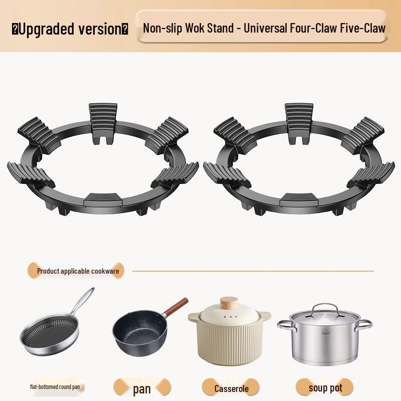 

Universal Gas Stove Non-slip Wok Support Ring