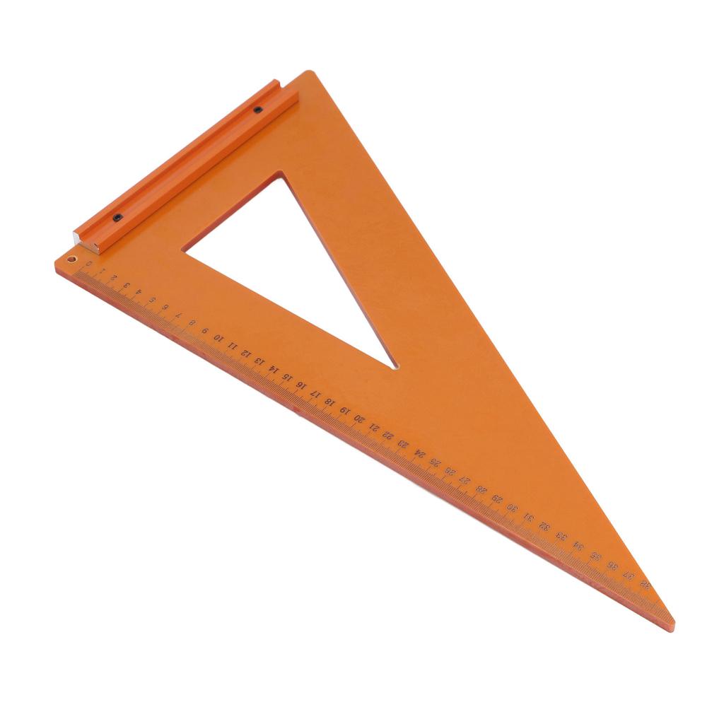 Woodworking Triangle Ruler 40x23cm Engineering Plastic High Accuracy 90 Degrees  Right Angle Carpenter