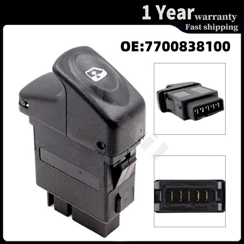 Single Electric Window Lifter Control Switch for Renault Clio II Megane Scenic Kangoo 7700307605 7700838099 7700838100
