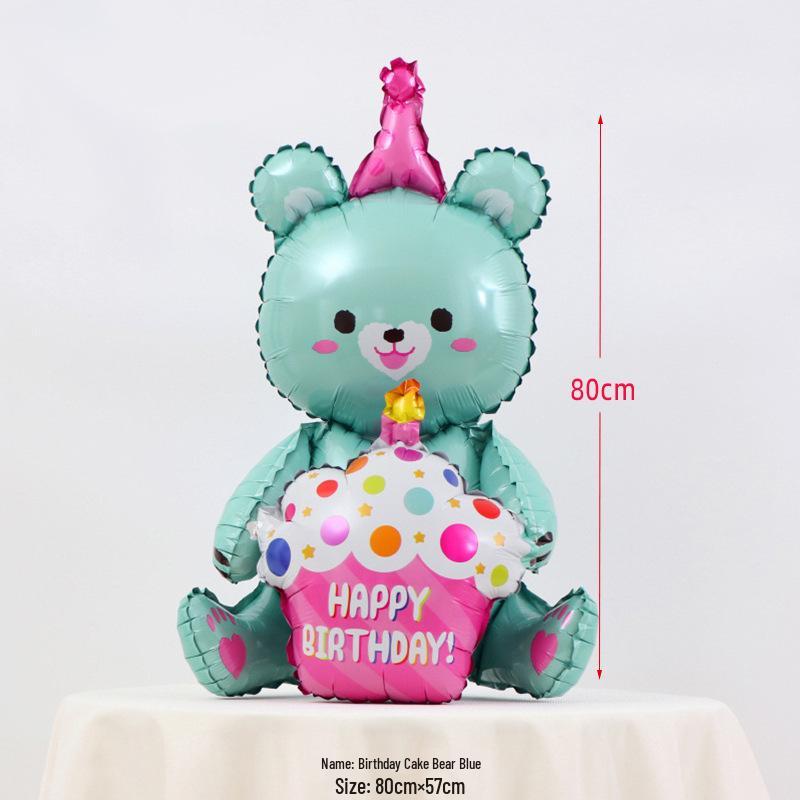 Birthday Balloon Set: Floating Columns & Table Decorations for Boys & Girls