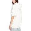 Armani Exchange FW22 Letter Print Drawstring Hoodie Women hoodies White 6LYM46-YJCCZ-11130