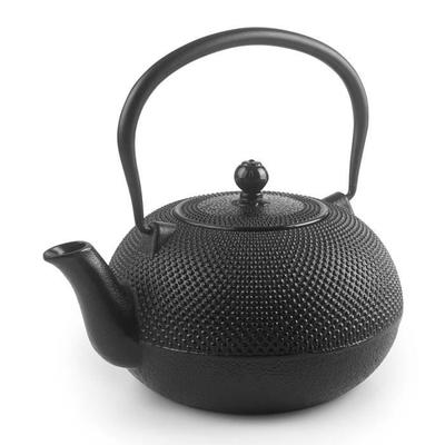 Teapot - IBILI - Black - Enameled Cast Iron - 1.8 L - Filter Included