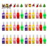 Light Up Finger Rings Christmas Projector Light, Mini Patterns LED Toy for Kids, Tree Party Supplies Ring Projection Xmas Portable Gadgets