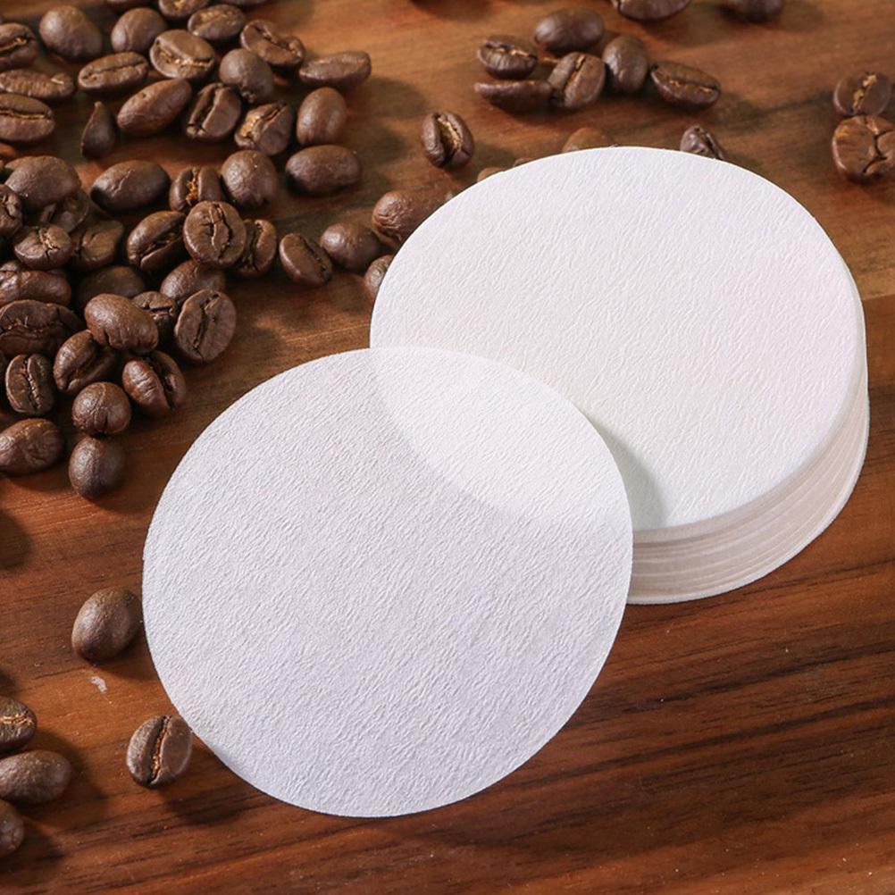 400pcs Filter Paper Disposable Fit Most Makers Remove Oils Bitterness Easy Brew For Espresso Drip Coffee Filters Pads Coffee