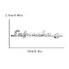 Metal Trendy Unique Symbol YOUR NAME Font Stickers Custom Logo Applicable to Car Trunk, DIY Accessories Personalized Badge Gifts