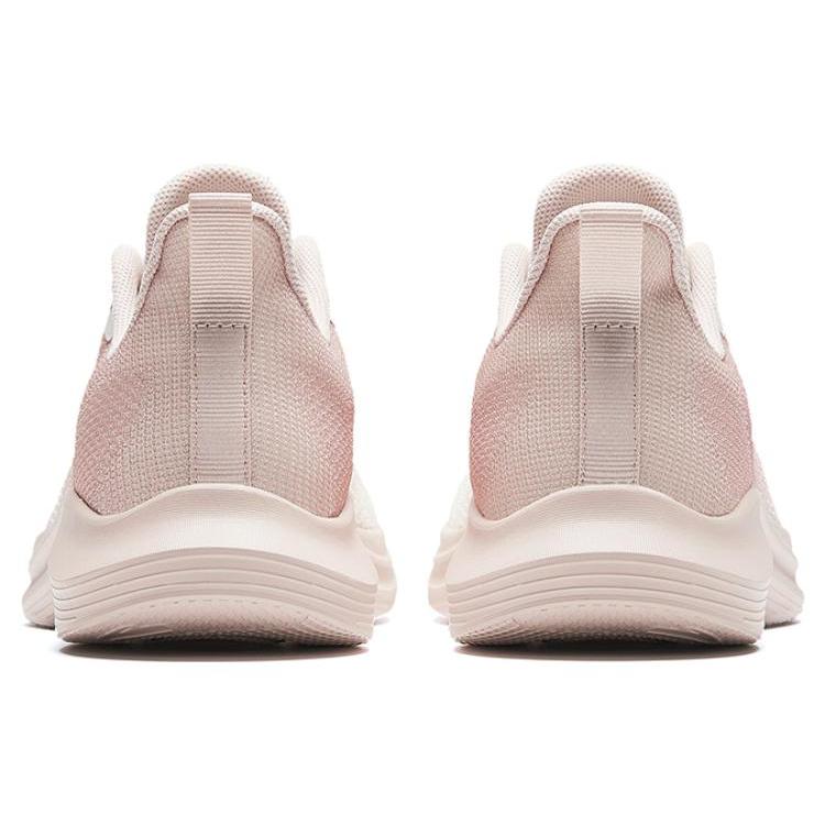 New Anta Anti Slip Wear Resistant Low Top Running Shoes Women's White Pink 922335503-3