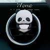 Auto Perfume Aromatherapy Cute Belly Meat Panda Air Outlet Decoration Supplies Fragrant Stone Girls' Gifts Classy