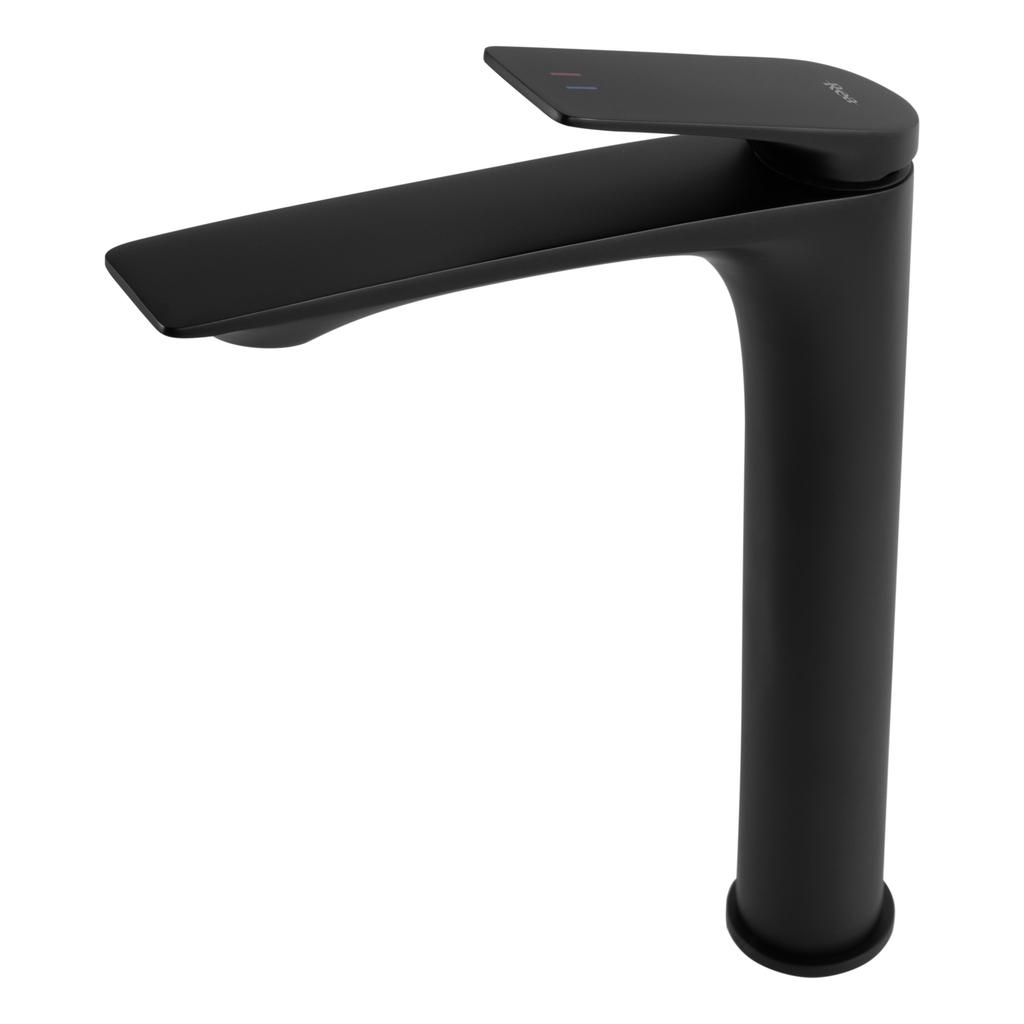 Bateria umywalkowa avalon czarna wysoka sku rea-b1126