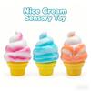 New Squishy Ice Cream Sensory Toy, Slow Rising Stress Relief Squeeze Toy For Kids Adults, Fidget Toys For Anxiety Adhd