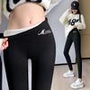 Self Heating Thermal Underwear Women Winter High Waist Tight Double Brushed Seamless Leggings Fleece Lined Thick Warm Pants