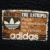 adidas 80s Old Descente Trefoil logo Nylon jacket M Fleece-lined hoodie Men's Used