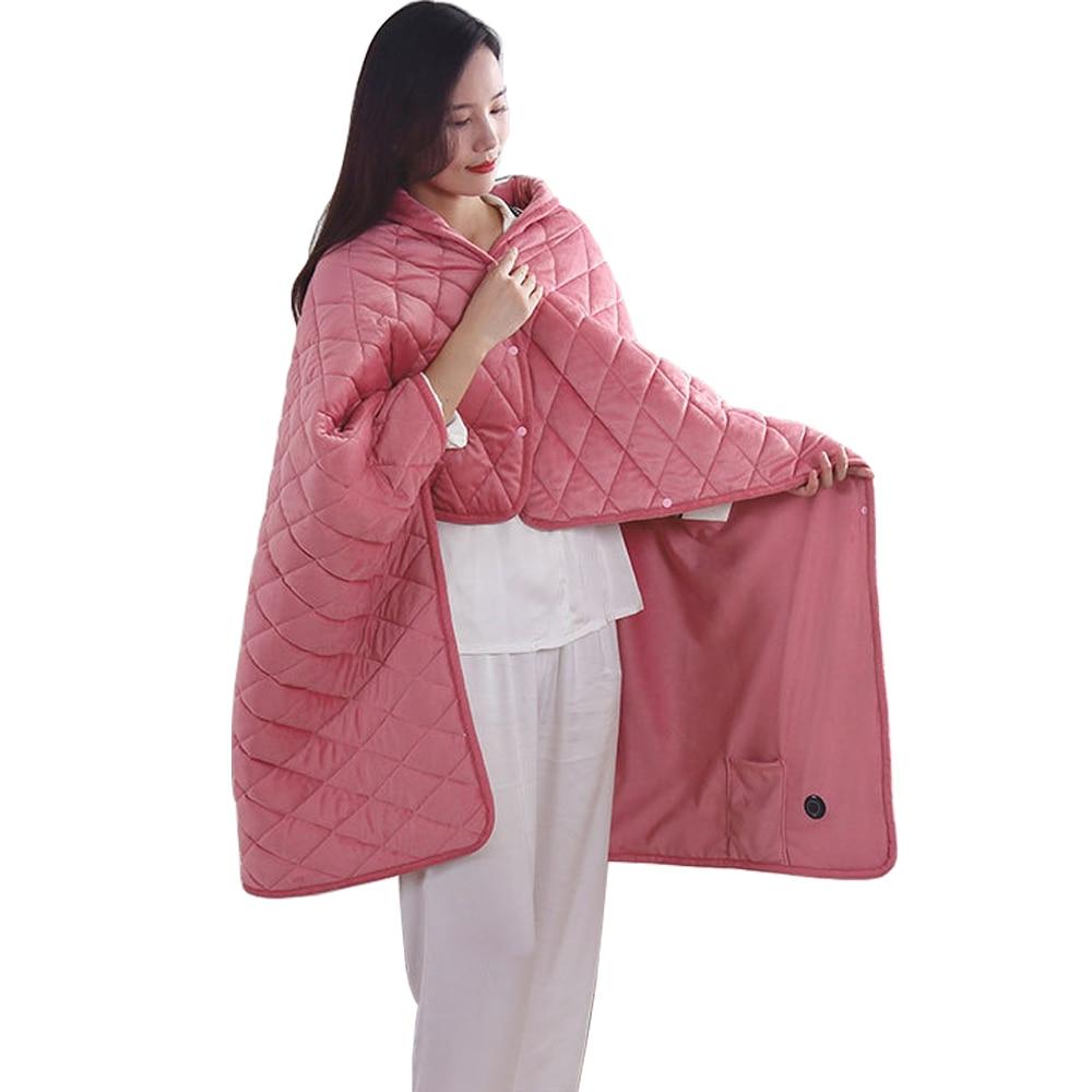 Buy 5V USB Large Electric Blanket Powered By Power Bank Winter Bed