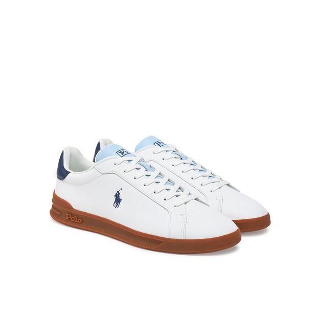 Мужские кроссовки Polo Ralph Lauren Heritage court ii 809965072001 белые