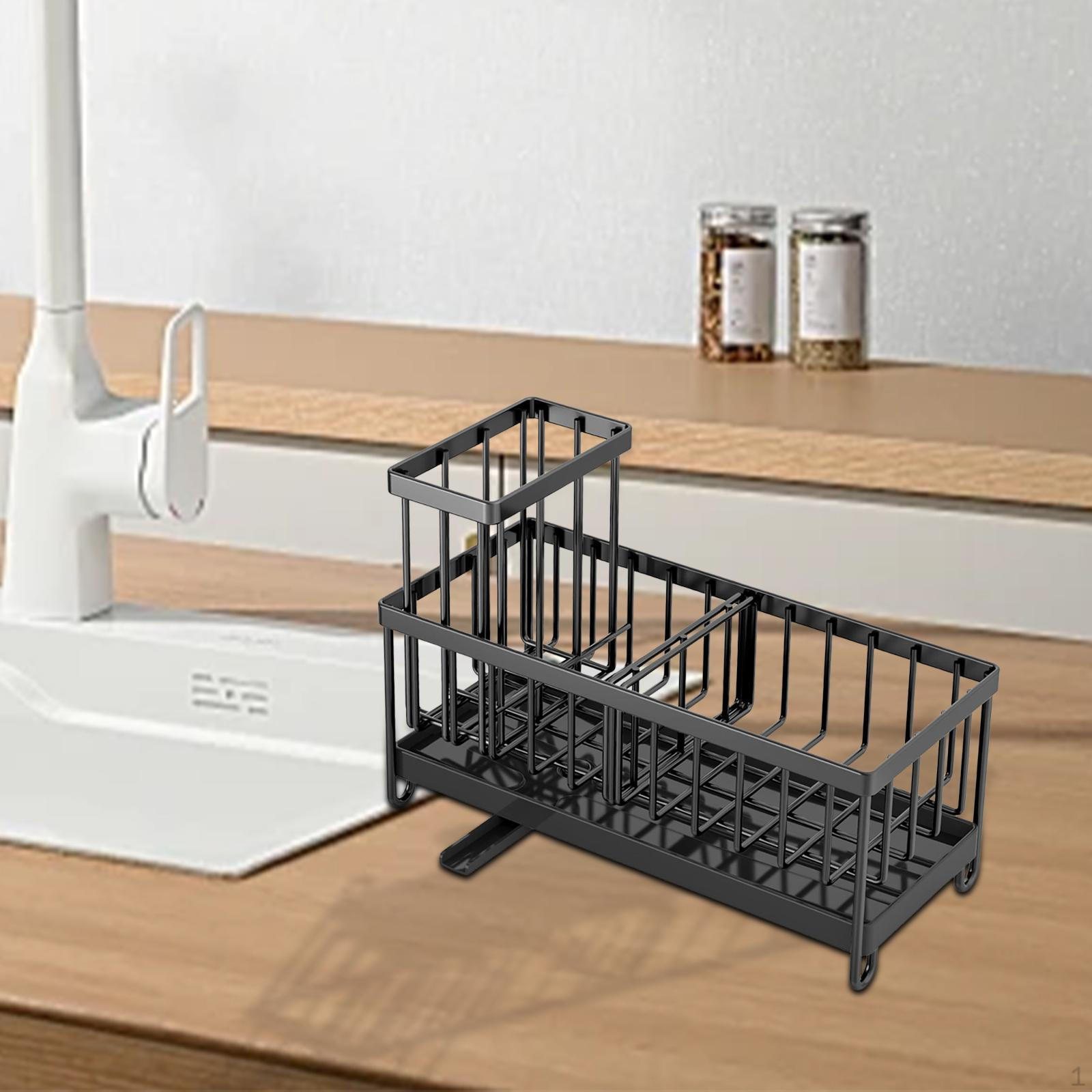 

Держатель для губки Кухонный гаджет Столовая Раковина Органайзер Тряпка для посуды