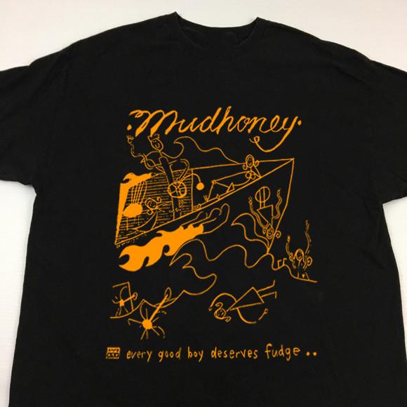 Rare Mudhoney Band Black T-Shirt Tee Cotton Men All Size S-234XL MC723 XXXL