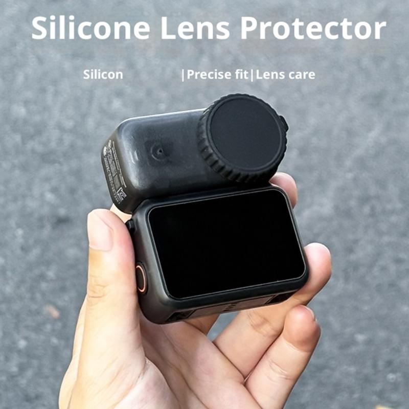 Silicone Lens Protector Dust Scratch Protective Cover Accessories for Lightweight Protective Cover Drop Proof