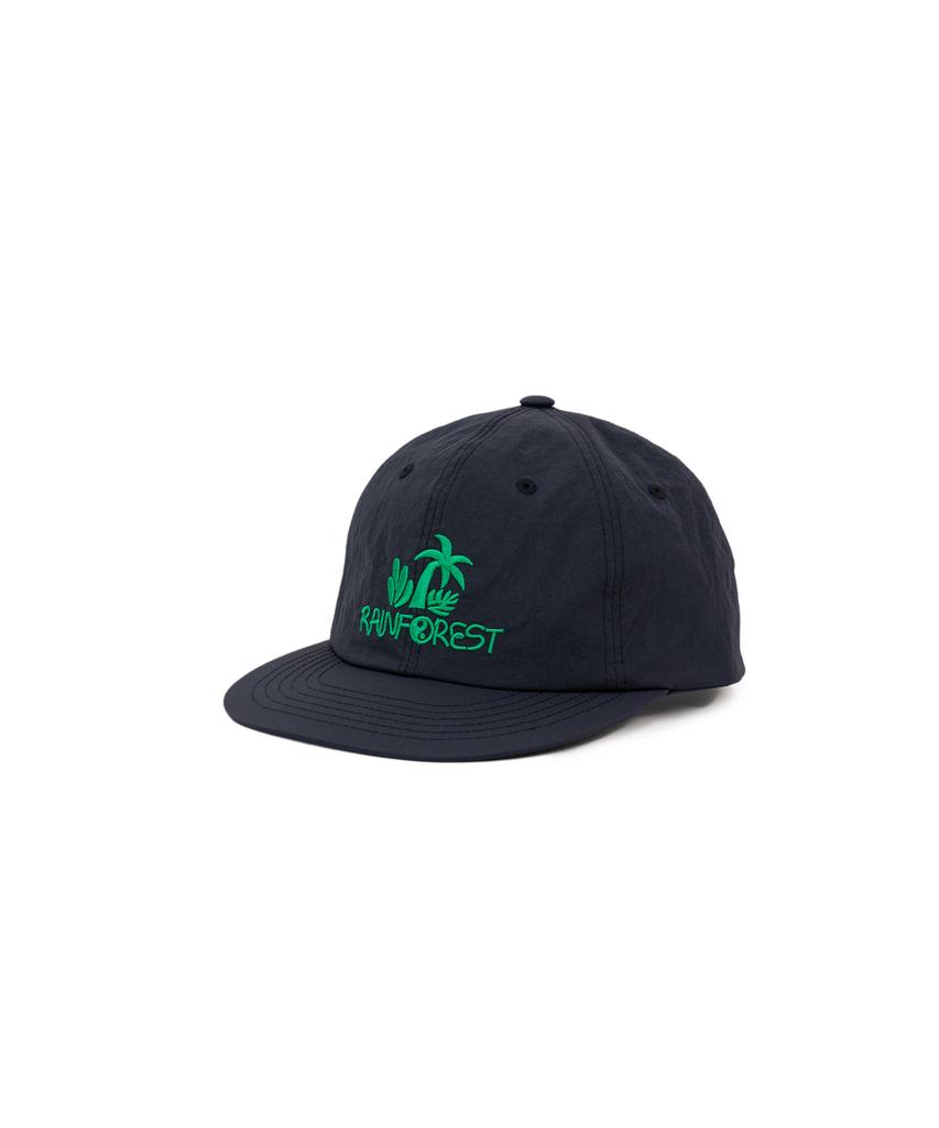 BIGWAVE COLLECTIVE Rainforest Hawaii Nylon Cap (Navy)