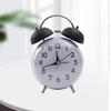 Classic Quartz Student Alarm Clock With Dual Bells For Home And Office Use