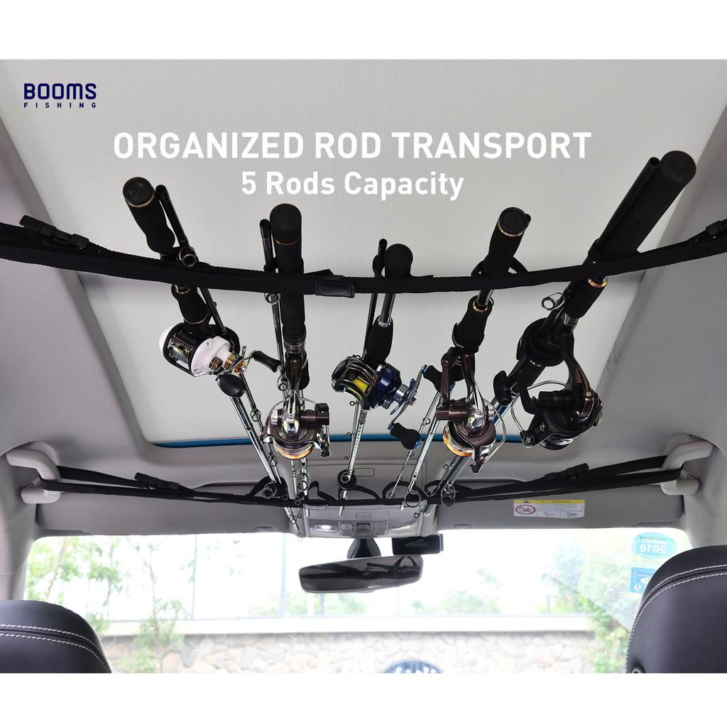 Fishing VRC Vehicle Rod Carrier Rod Holder Belt Strap With Tie Suspenders Wrap Fishing Tackle Boxes Tools Box Accessories