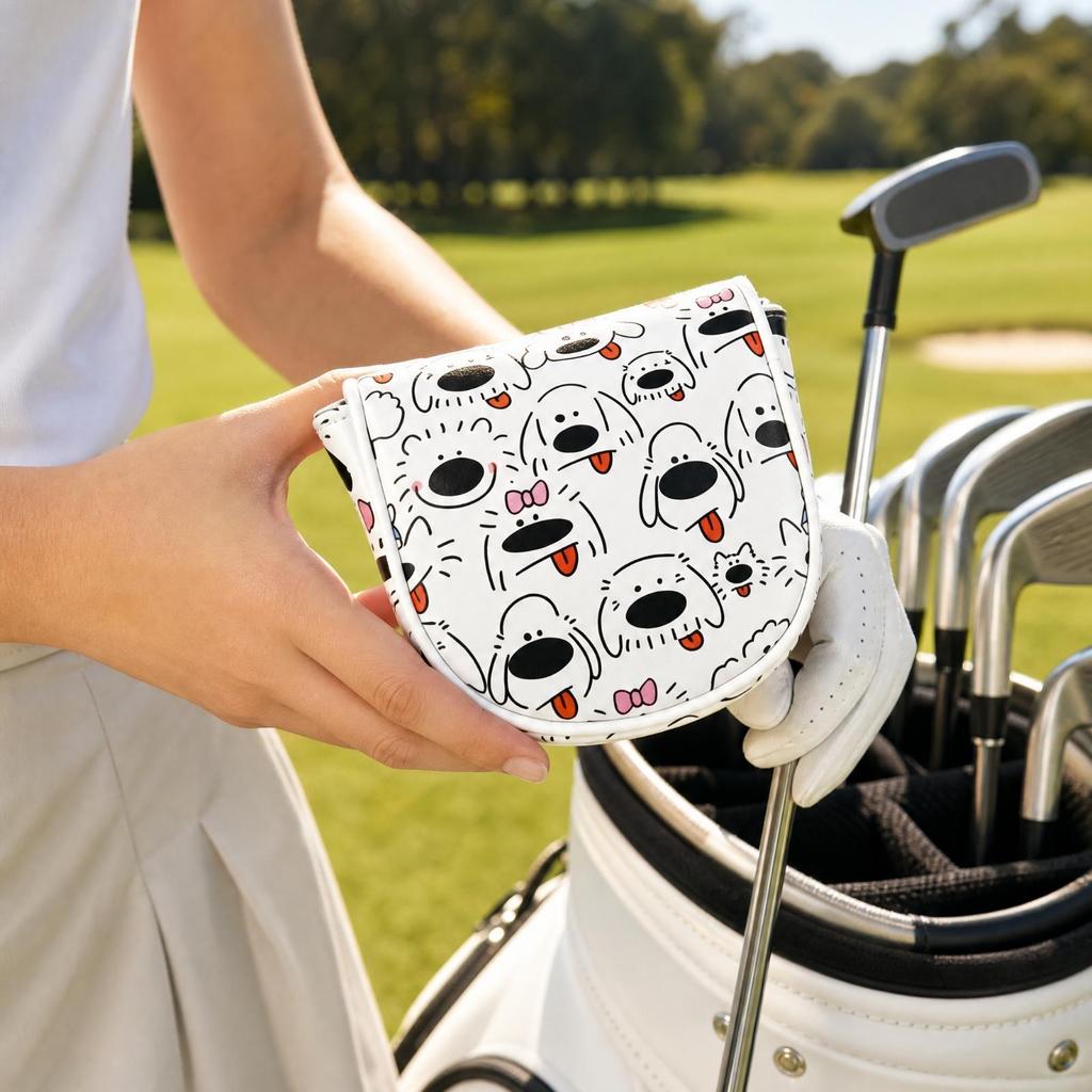 Golf Headcover with Ears Guarding Club Head Cover Lightweight for Golfers
