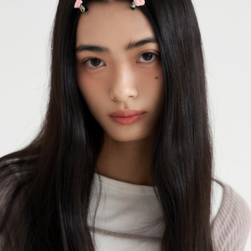 FANTASTIC PLANET [5SET] petit rose hair pin (2colors)