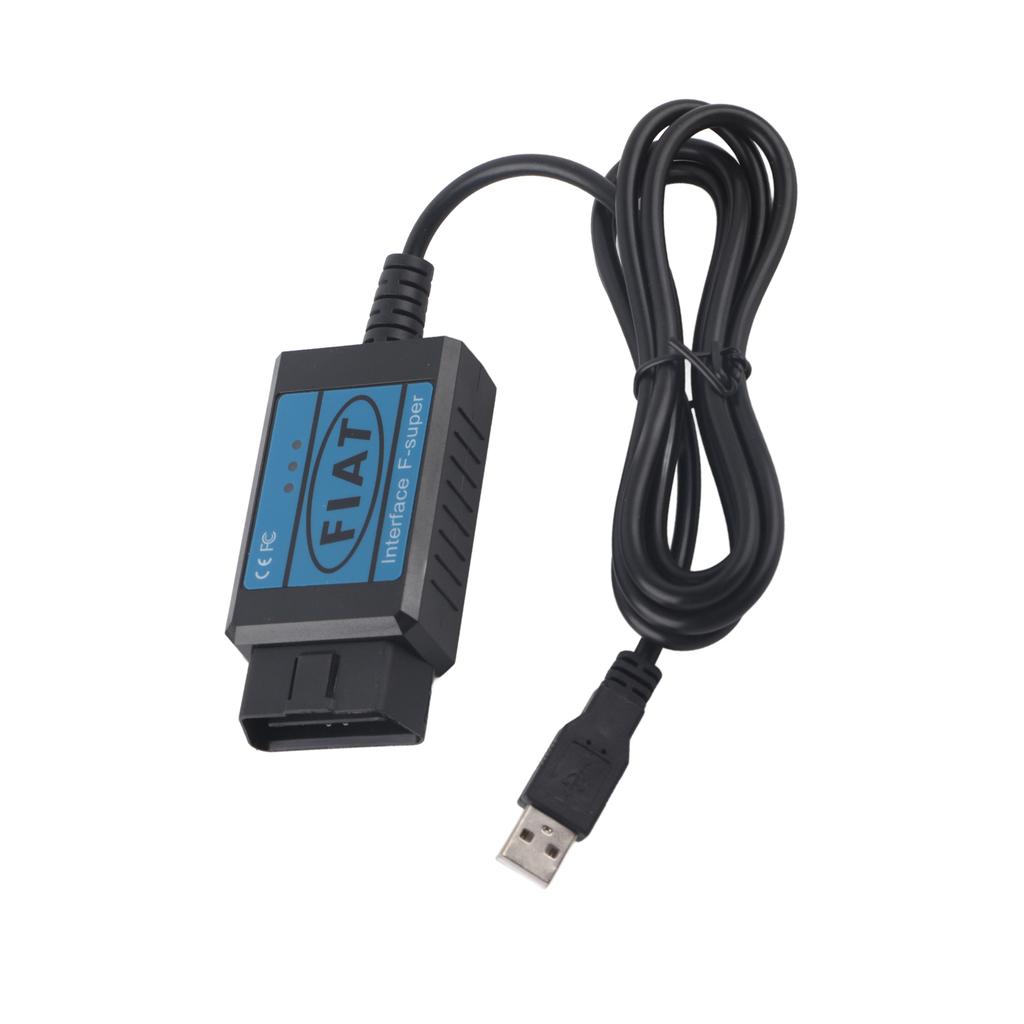OBD II EOBD USB Diagnostic Tool Reader Scanner Fit for Panda  Punto  Doble  Lancia