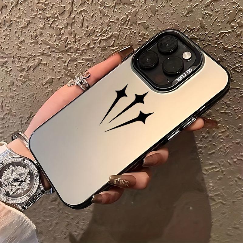 Jednoduchý a stylový vzorovaný kryt na telefon je vhodný pro iPhone 17, 16, 15, 14, 13, 12, 11 Pro/ Max/Plus, odolný proti pádům a nárazům.