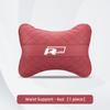 OBTLU1 Car Seat Head Support Cushion Lumbar Pillow Accessories Tire Valve For VW GTI Golf Polo Passat Tiguan T-ROC Jetta Arteon ID.3 CC