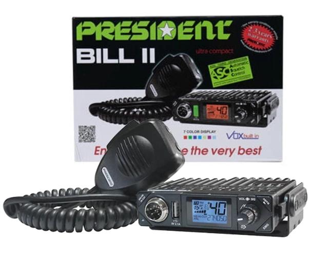 CB Radio President Bill II Plus