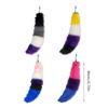 Faux Furs Foxes Tail Keychain Furs Foxes Tail Keyring Handbag Hangings Charms