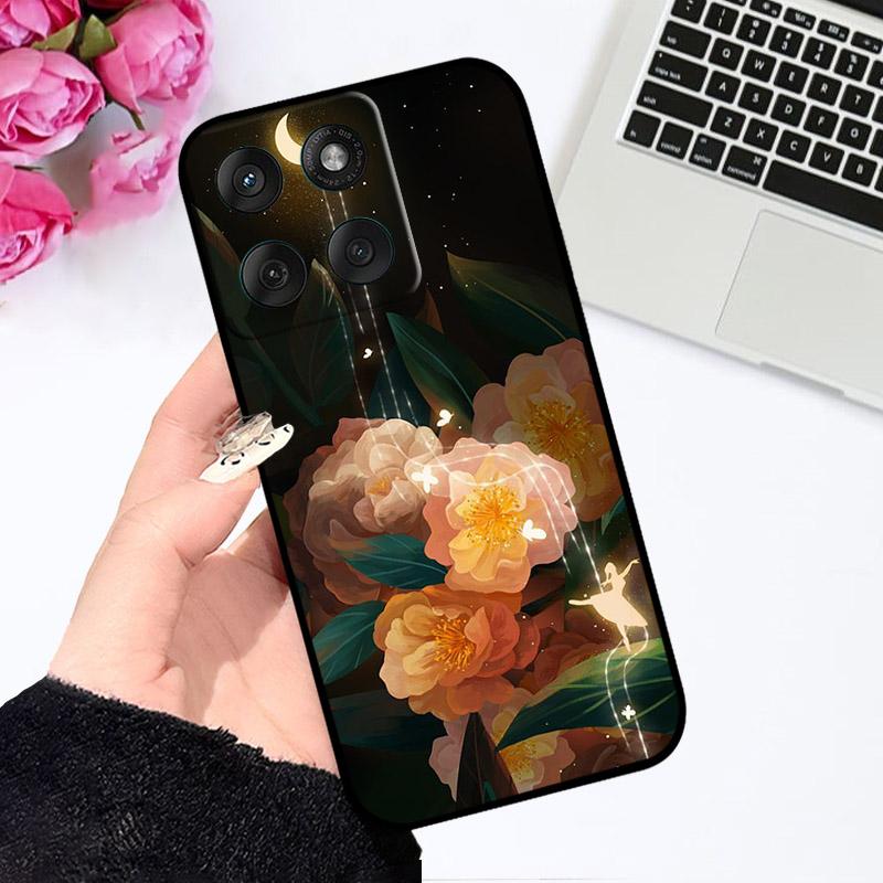 For Motorola Edge 60 Edge60s Pro Case Silicone Soft TPU Phone Cover For Moto Edge60Pro XT2507-1 Shockproof Fundas Cartoon Capa