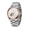 Utime High-End Watches Mechanical Men'S Waterproof Watches Business Luminous Solid Steel Belt Hollow Men'S Watches