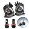 For Mitsubishi Lancer 2008-2013 ex Fog Lights H11 Front Bumper Grille Driving LED Halogen Fog Lamp Car Wiring Harness Switch