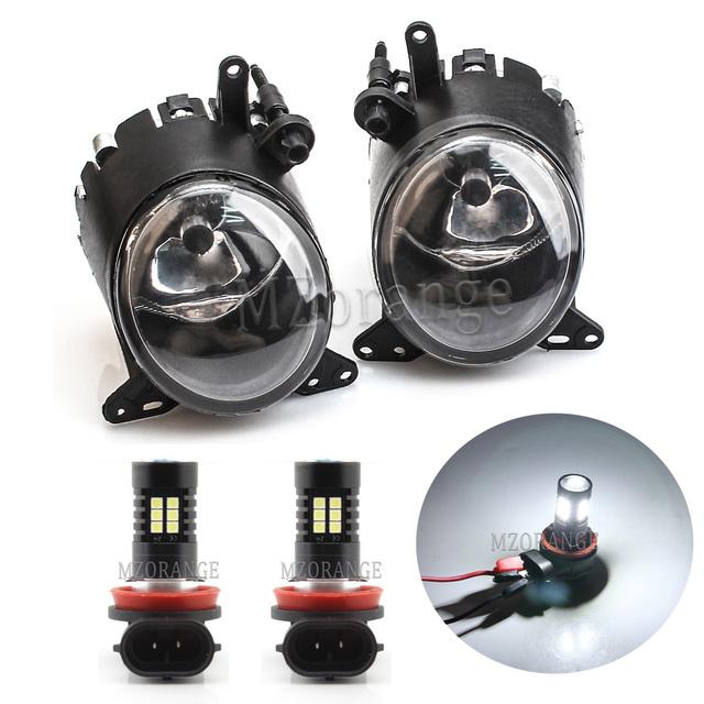 For Mitsubishi Lancer 2008-2013 ex Fog Lights H11 Front Bumper Grille Driving LED Halogen Fog Lamp Car Wiring Harness Switch