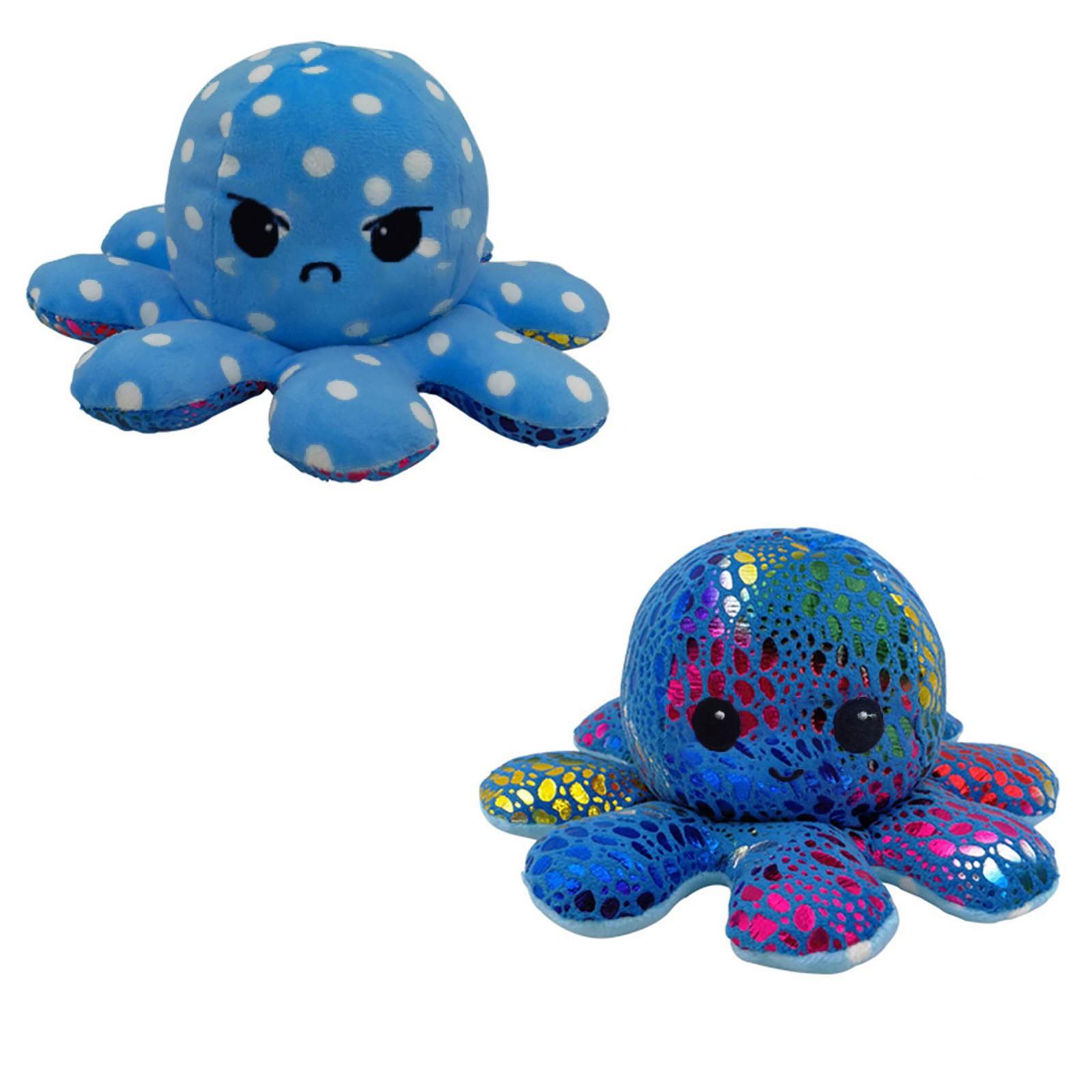 

Лялька Octopu Двостороння Flip Octopu Плюшева іграшка Chirden Kids Birthday Gift