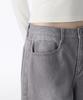 MUSINSA STANDARD WOMAN Pigment Wide Denim Pants [Purple Grey]