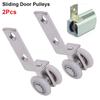2Pcs Smooth Silent Bearing Pulley Block Metal Bearing Wheel  Curtain Accessories