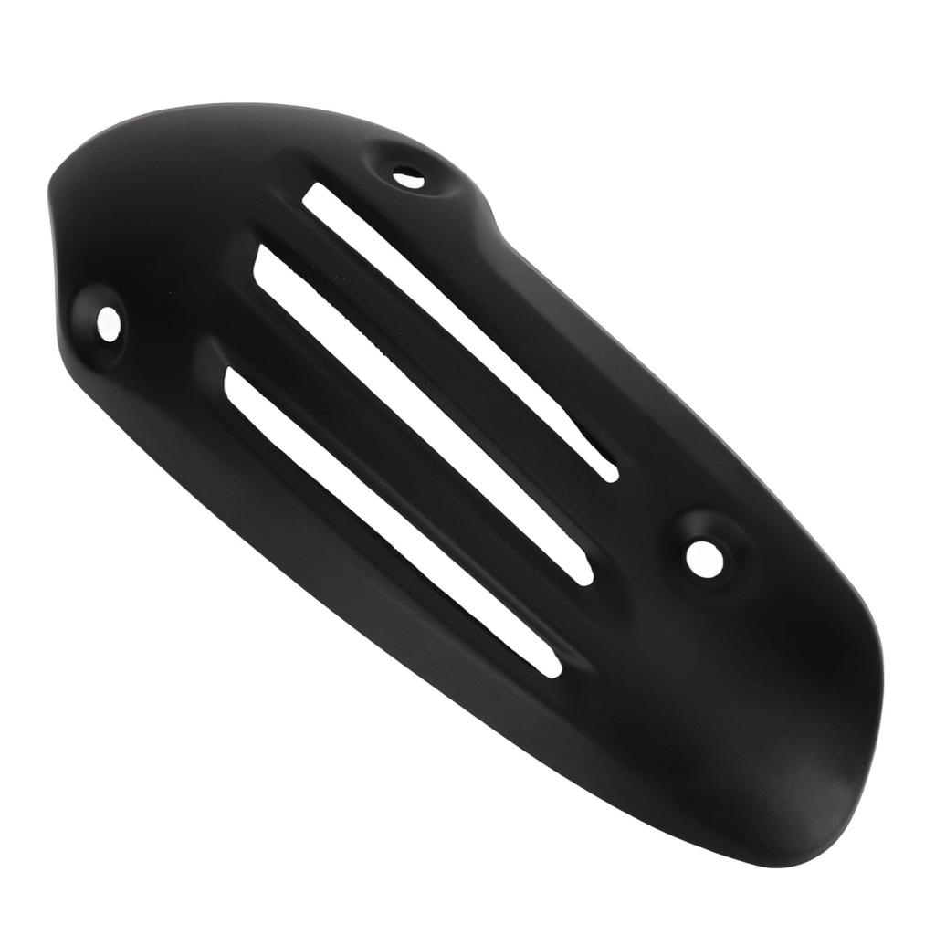 Exhaust Pipe Heat Shield Stainless Steel Exhaust Pipe Protector Replacement for Vespa Sprint 150 Primavera 125 150 Black
