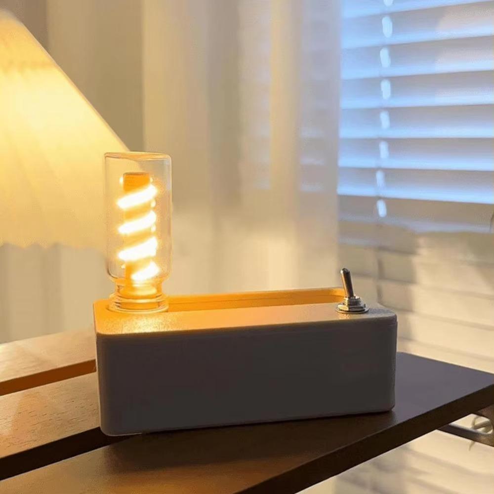 Press Lever Magnetic Table Lamp Foldable Table Light Creative Atmosphere Lights  Home Decor