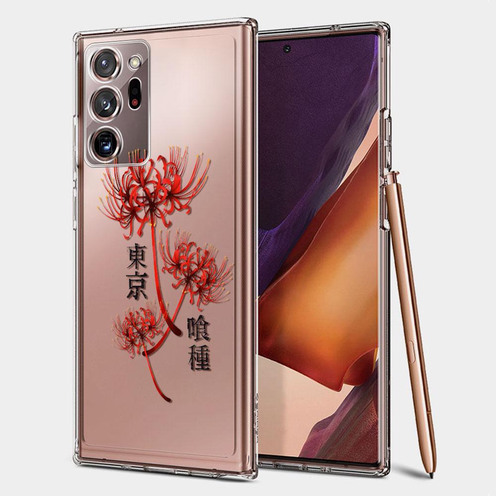 Anime Tokyo Ghoul Clear Case For Samsung Galaxy Note 10 Lite 20 Ultra 9 8 S21 Plus S20 FE S10 S9 S8 Silicone Shell Phone Cover
