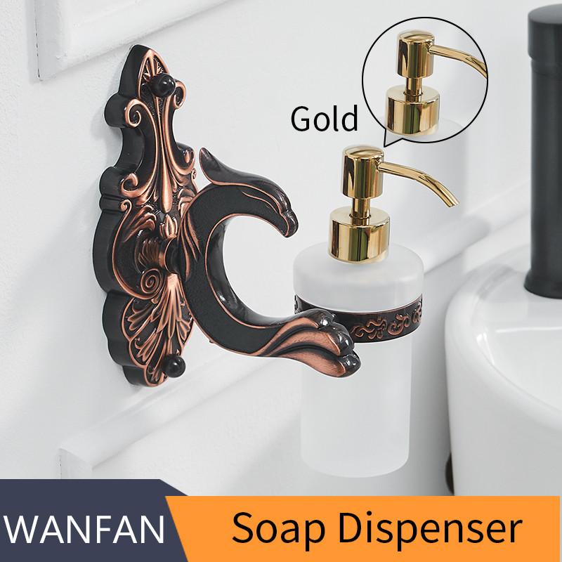 Bath Hardware Sets Black Brushed Bath Cup&Tumbler Holders Europe Toilet Brush Holder Towel Bar Paper Holders Cloth Hook WF-88800