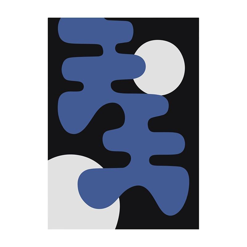 Abstract Geometric Line Art Poster Vintage Minimalist Shapes and Lines Canvas Painting Print Wall Decoration Home Bedroom Decor