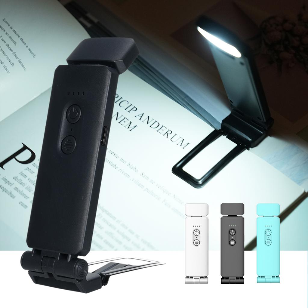 Reading Lights for Books In Bed Portable Clip On LED USB Rechargeable Lamp Eye Protection In Dual Color & 5 Brightness