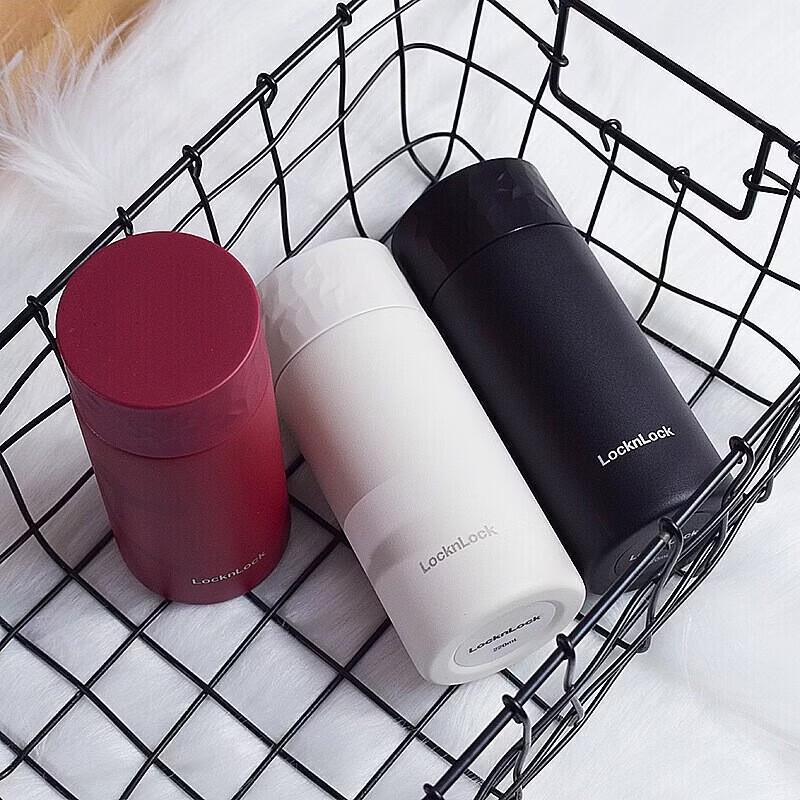 LOCK&LOCK Mini Portable 316L Stainless Steel Insulated Mug