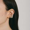 _WAVE EAR CUFF / Silver