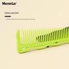 Professional Hairdressing Double-Sided Comb with Dense Teeth - Plastic Haircutting Comb for Salon Use