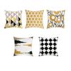 Set von 5 Stück Superhübsche Kissenbezüge, 45 x 45 cm Kissenbezüge Sofa Auto Haus Dekorativer Kissenbezug