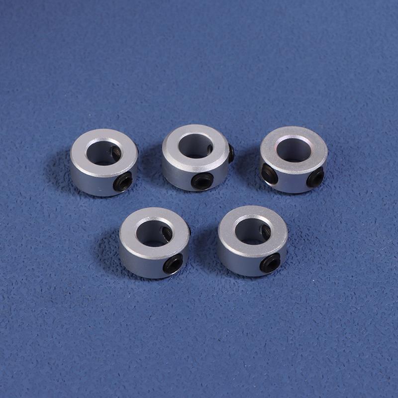 5 Pièces Anneau Fixe d'Axe Optique Type Ouvert Roulement à Anneau Fixe Manchon de Blocage Limite Aluminium Arbre de Positionnement Automatique à Anneau Fente