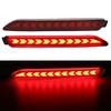 3 Functions DC12V 2PCS LED DRL Rear Bumper Brake Light for Toyota Camry 2007-2013 RAV4 2020 Lexus NX 2015-2018 RC 2015-2018